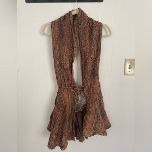 Hipster tunic , festival outfit or beach coverup